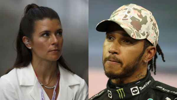 Danica Patrick Joins Lewis Hamliton in Mourning