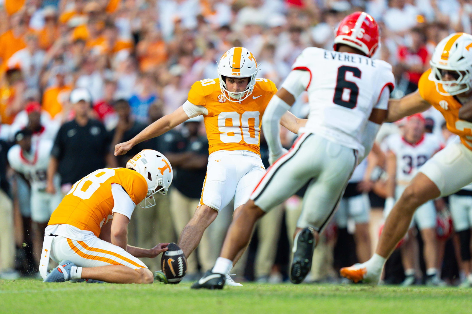 Tennessee Reporter Scared for His Son Taking Up Football Kicker Role ...