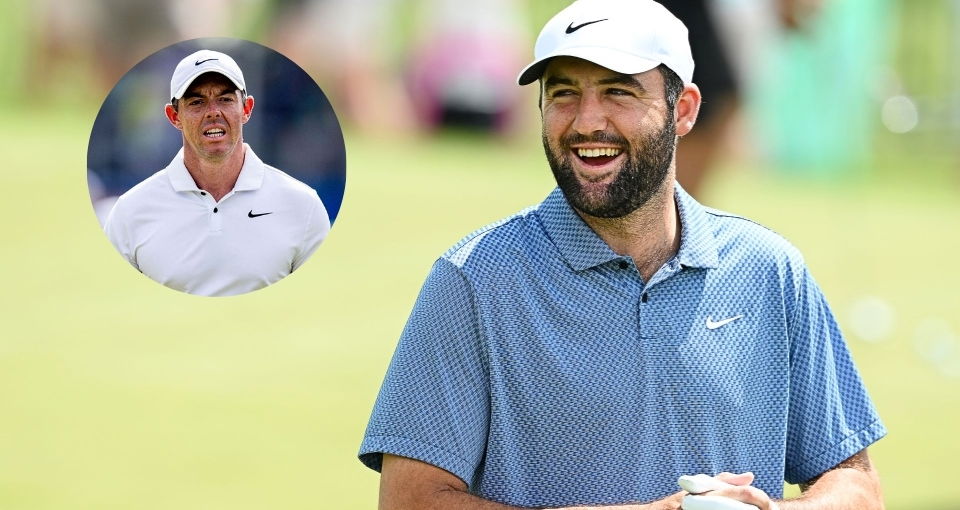 Scottie Scheffler and Rory McIlroy