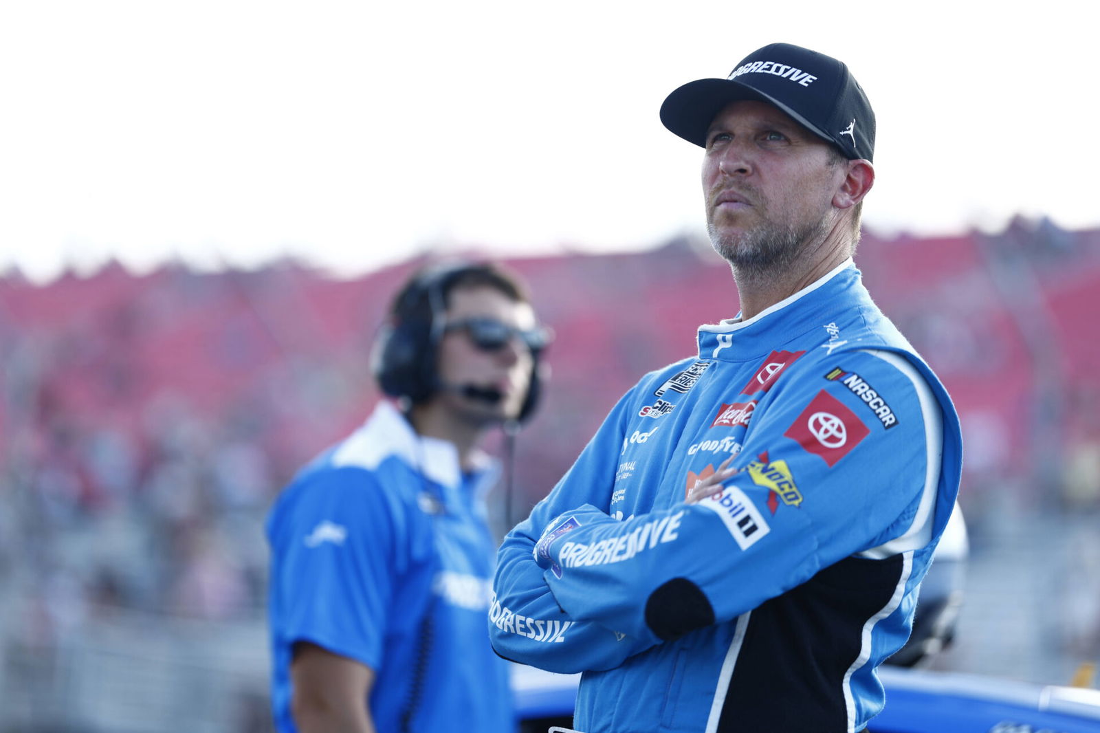 Denny Hamlin Raises Concerns After Driver Catches Fire